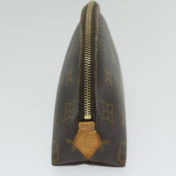 LOUIS VUITTON Monogram Pochette Cosmetic PM Cosmetic Pouch M47515 LV Auth 63417 - Picture 3 of 16